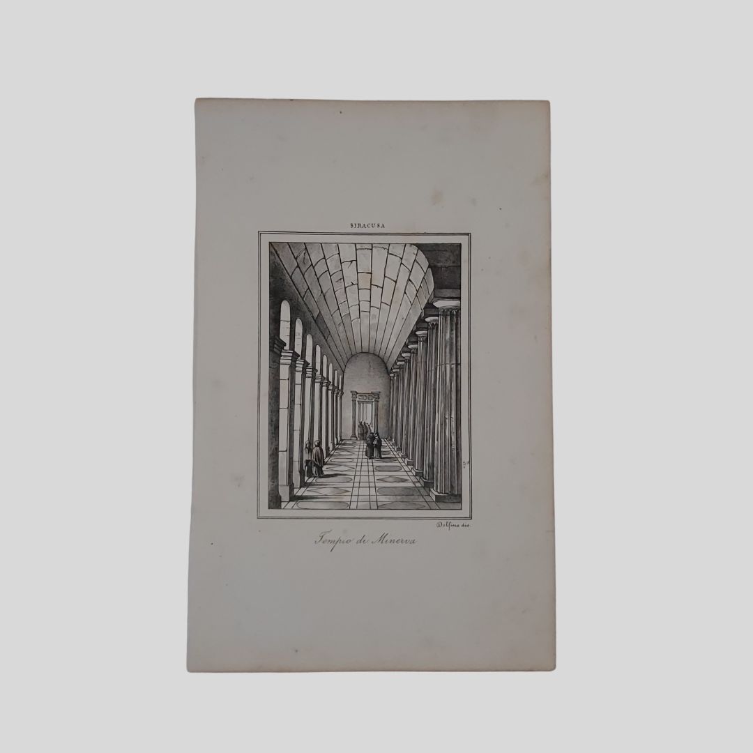 Siracusa. Tempio di Minerva.