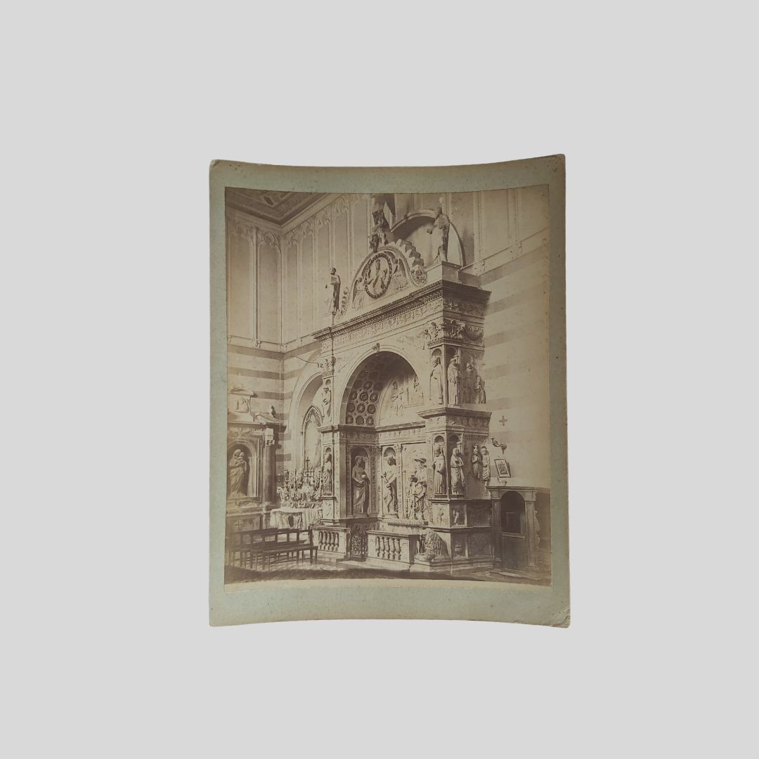 SOMMER Giorgio – Napoli. Chiesa S. Giovanni a Carbonara. Monumento …