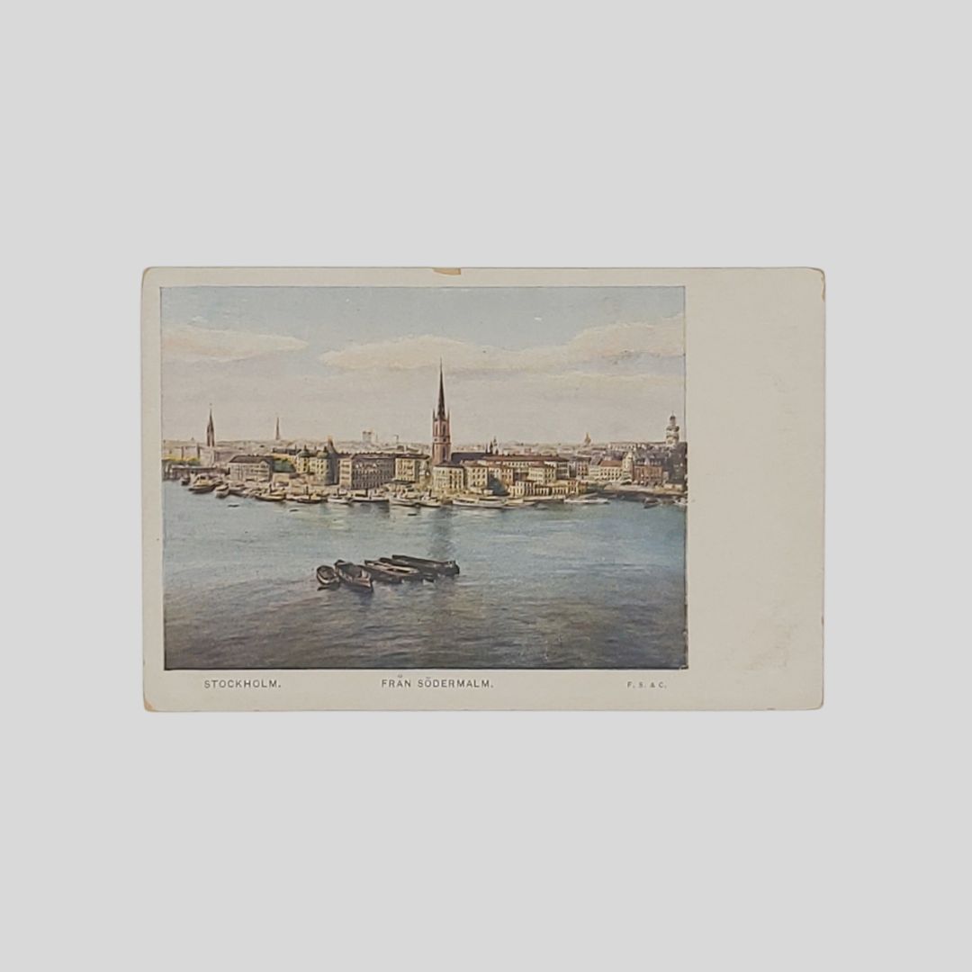 Stockholm. Fran Sodermalm.