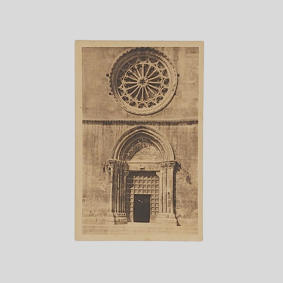 Sulmona. Portale e Rosone della Chiesa di S. Maria della …