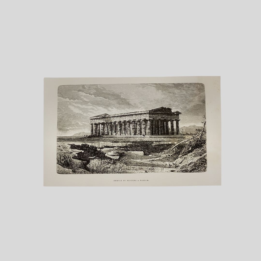 Temple de Neptune a Paestum.