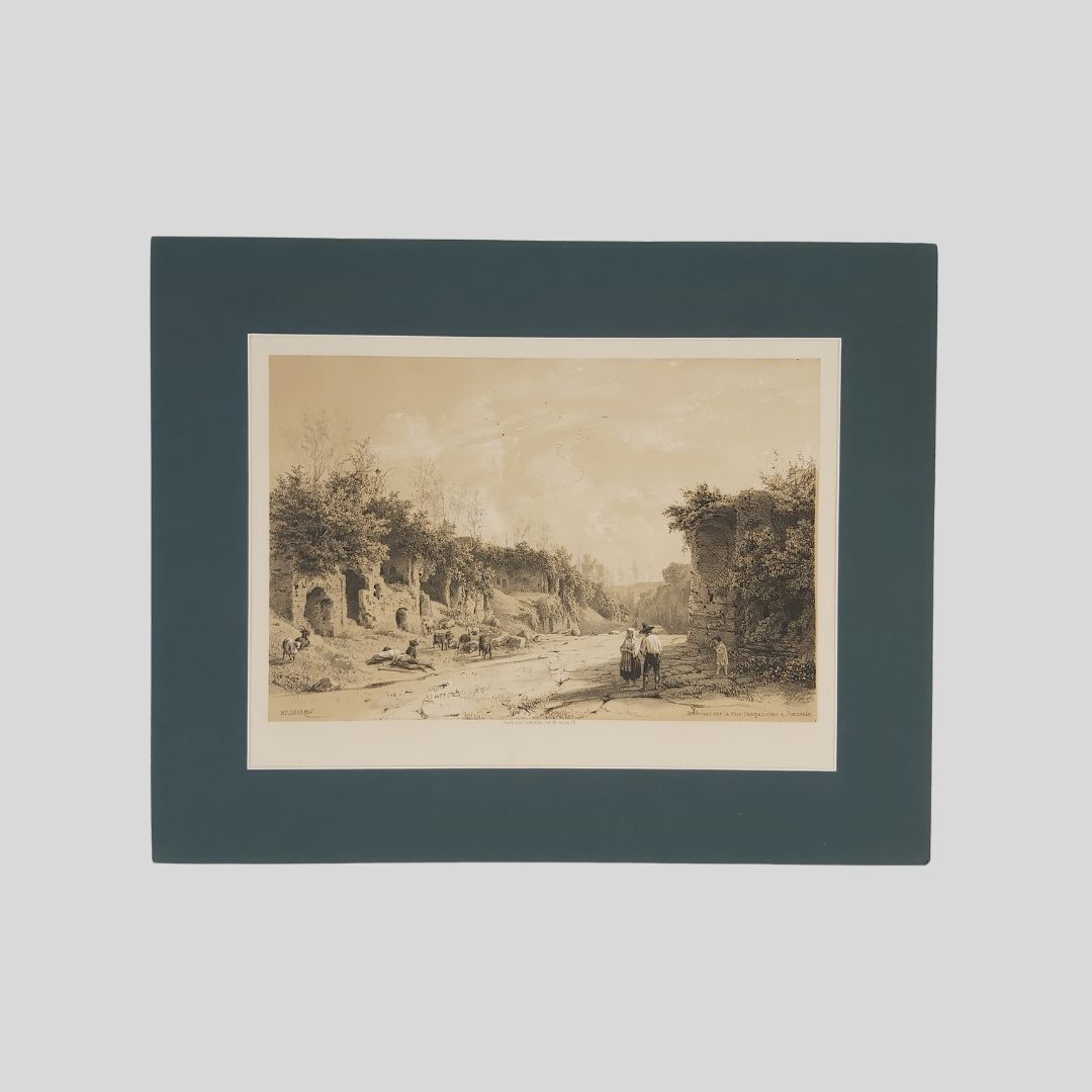 Tombeaux sur la voie campanienne à Pouzzole.