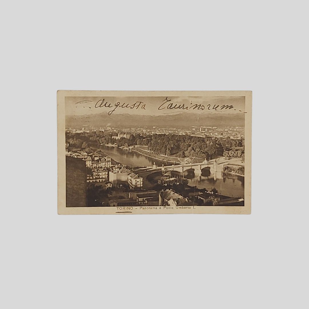 Torino. Panorama e Ponte Umberto I.