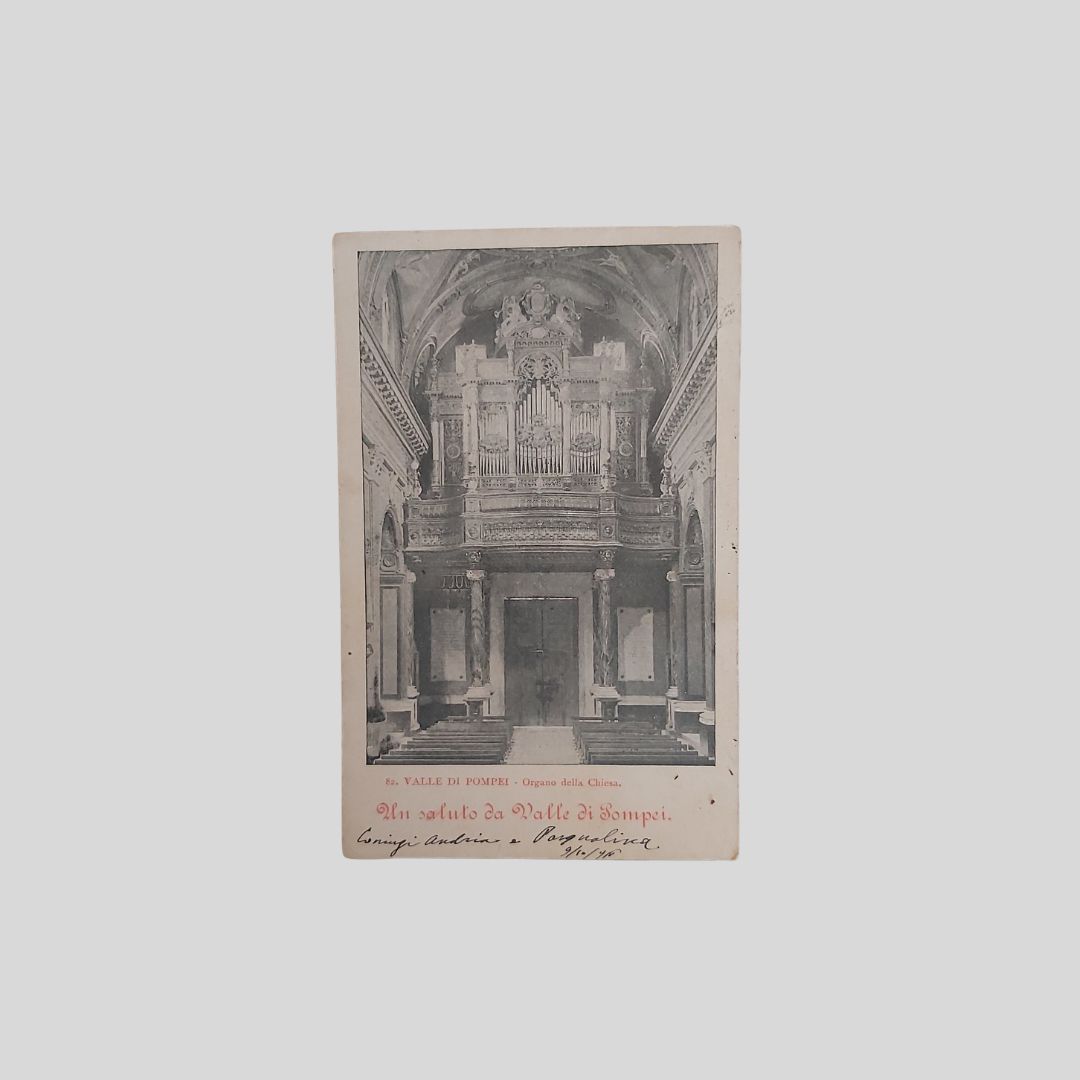 Valle di Pompei. Organo della Chiesa.