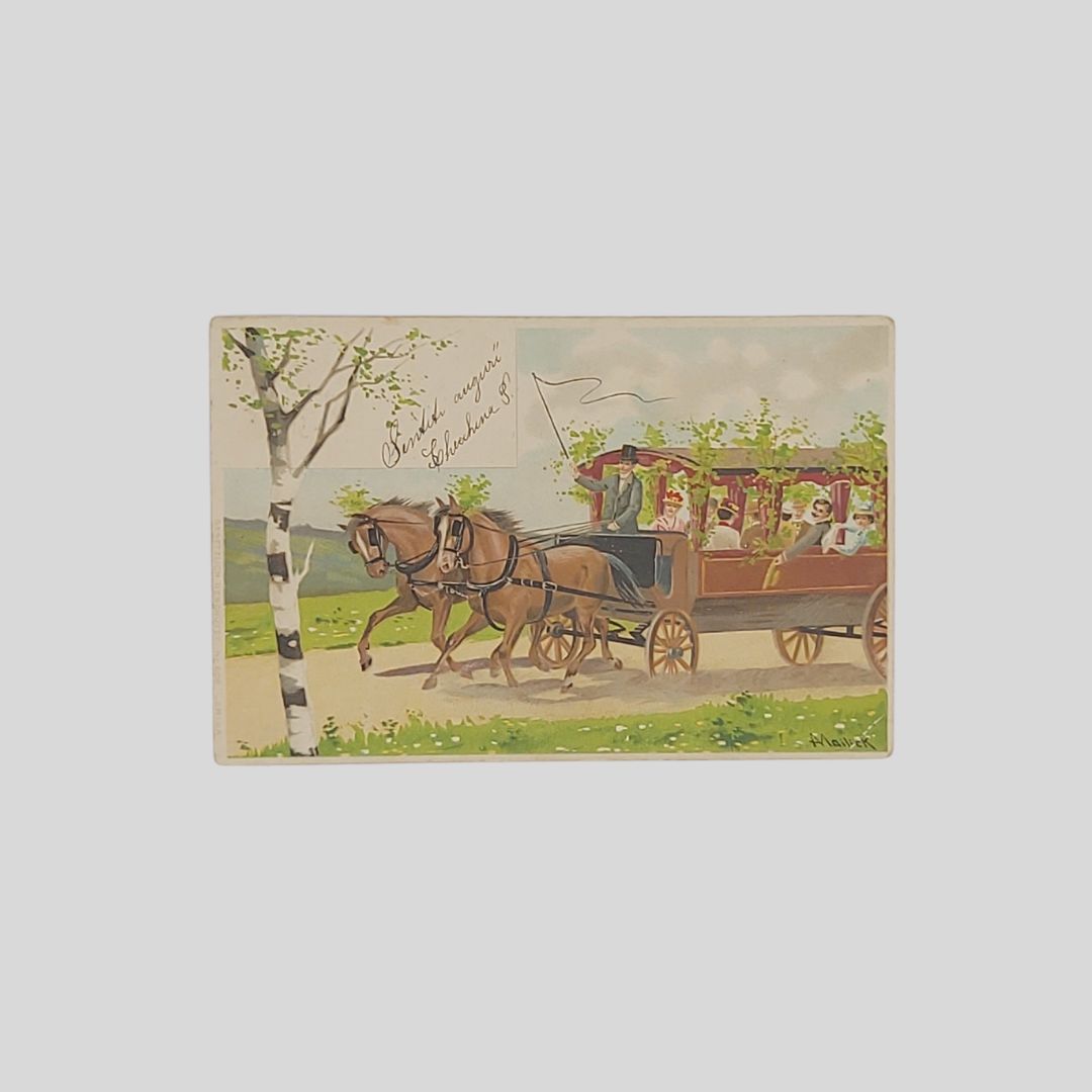 Viaggio in carrozza.