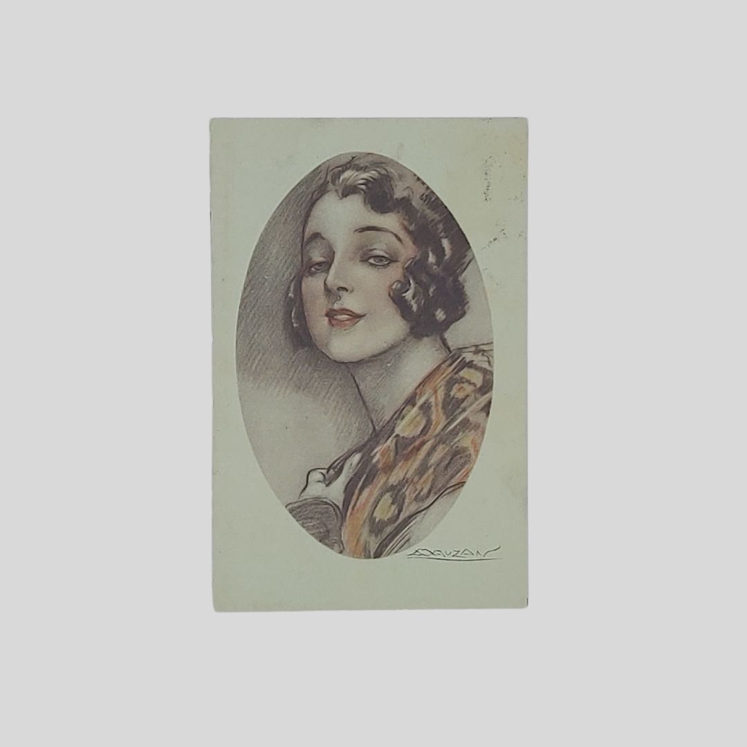 Volto femminile.