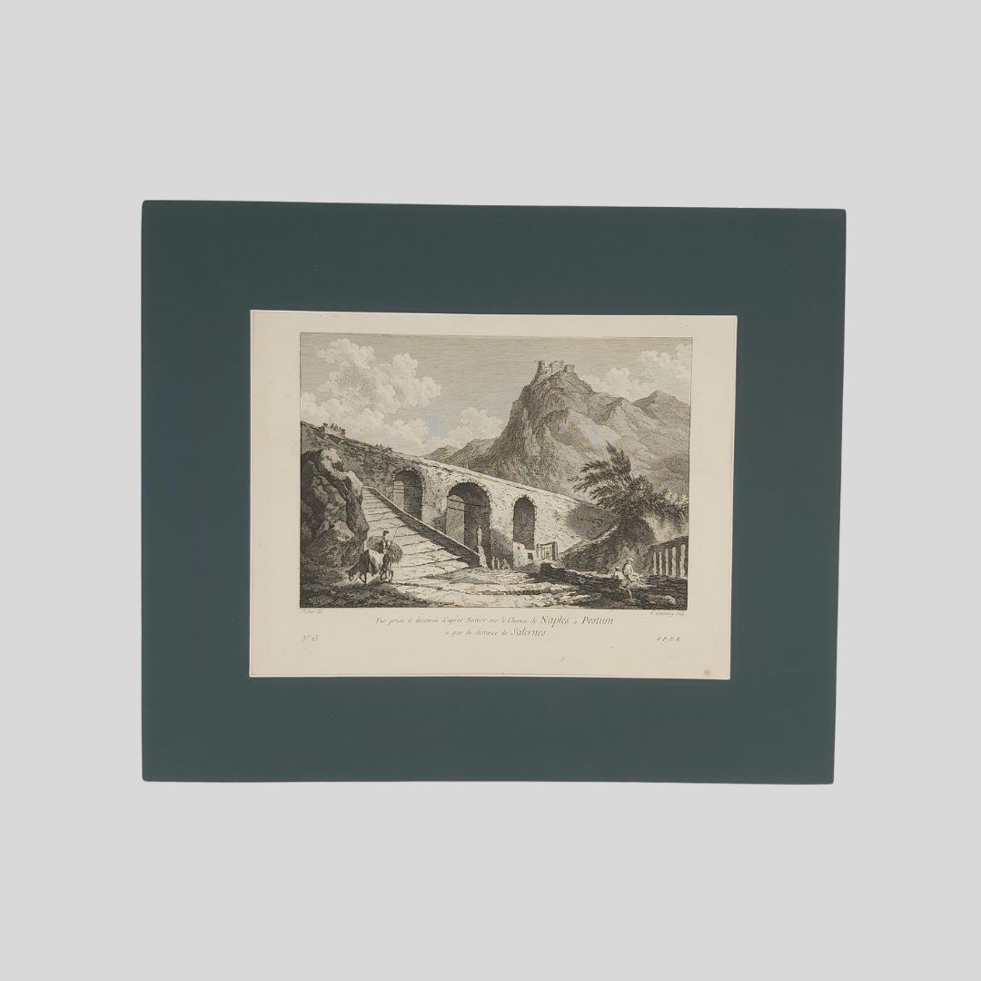 Vue prise et dessinée d’après Nature sur le Chemin de …