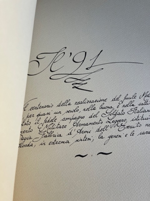 IL FUCILE MODELLO 1891