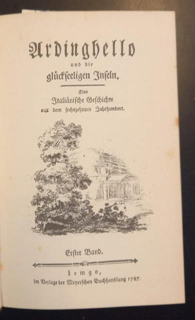 ARDINGHELLO. Und die glückseligen Inseln. Kritische Studienausgabe. Mit 32 Bildtafeln, …