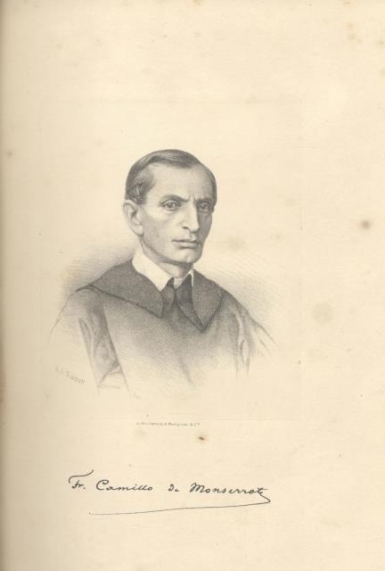 BIOGRAPHIA DE FR. CAMILLO DE MONSERRATE. Publicação da Bibliotheca Nacional.
