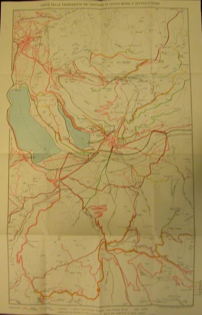 CARTA DELLE PASSEGGIATE NEI DINTORNI DI LEVICO BAGNI E VETRIOLO …