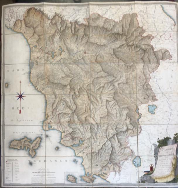 CARTA MILITARE DEL REGNO D'ETRURIA E DEL PRINCIPATO DI LUCCA. …