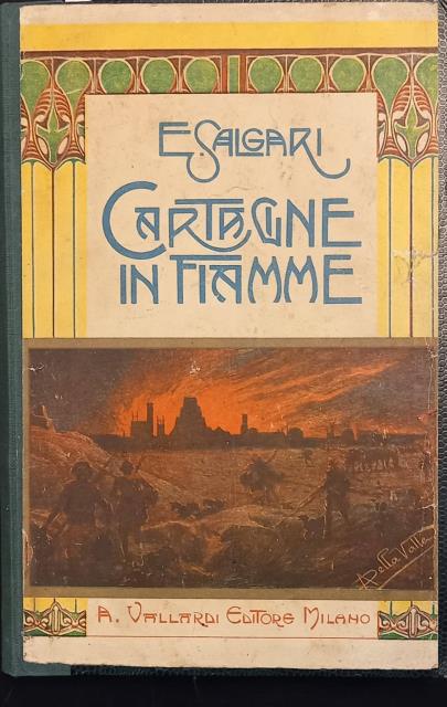 CARTAGINE IN FIAMME. Romanzo storico illustrato da 20 disegni di …