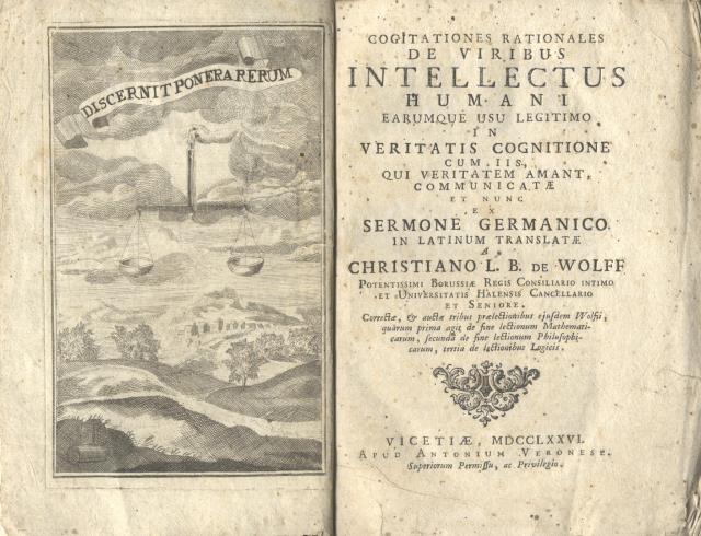 COGITATIONES RATIONALES DE VIRIBUS INTELLECTUS HUMANI. Earumque usu legitimo in …