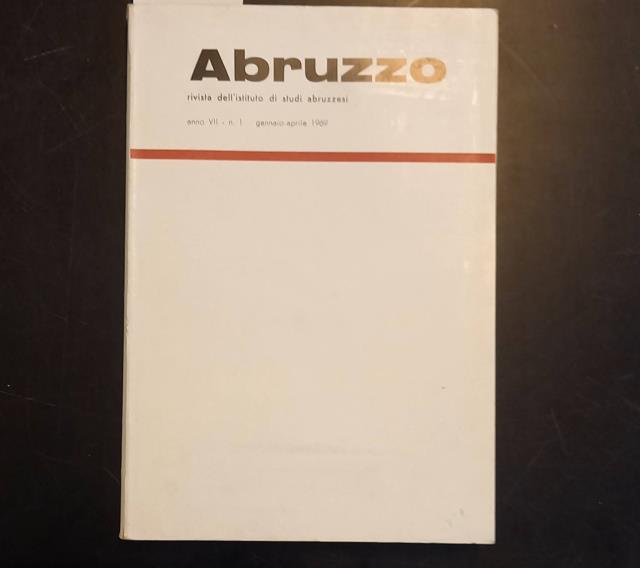 DANNUNZIANESIMO E ANTIDANNUNZIANESIMO NEL PERU'. Saggio contenuto nella rivista "Abruzzo", …