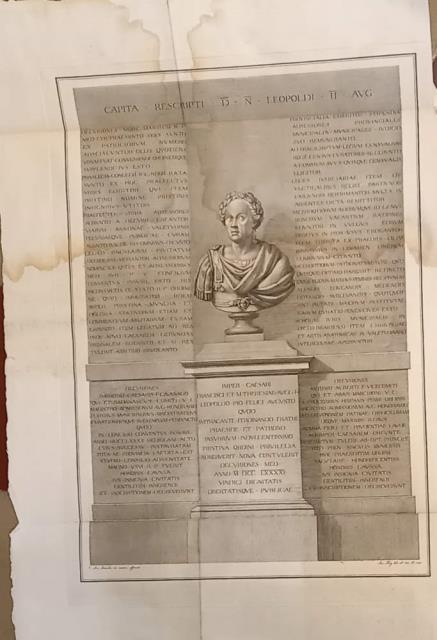 DE MARMOREO MONUMENTO QUOD HONORI IMP. CAESARIS LEOPOLDI II. A …