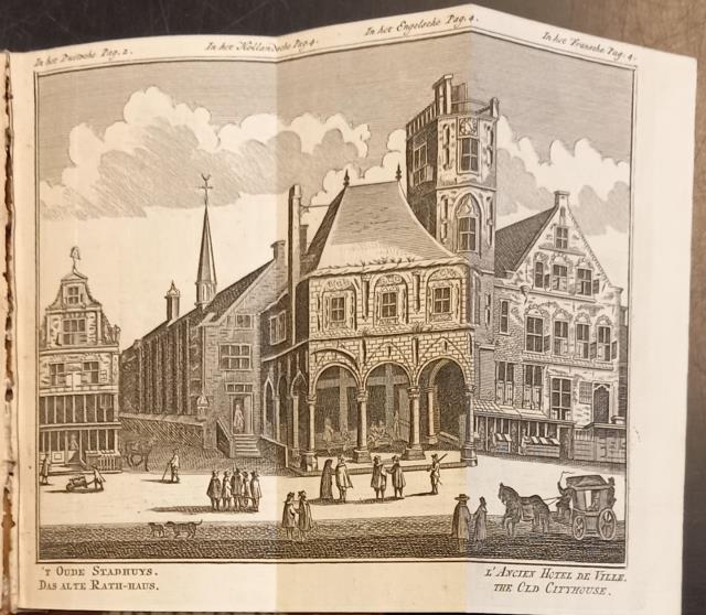 DESCRIPTION DE L'HÔTEL DE VILLE D'AMSTERDAM. Avec L'Explication de tous …
