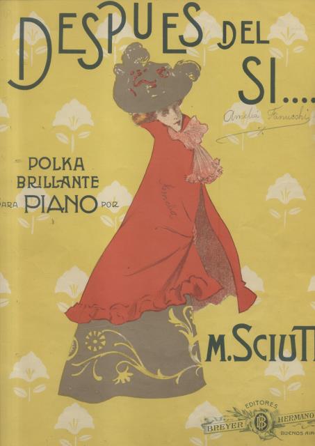 DESPUES DEL SI. Polka brillante per Pianoforte solo.