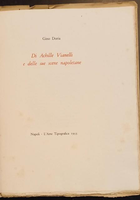 DI ACHILLE VIANELLI E DELLE SUE SCENE NAPOLETANE.