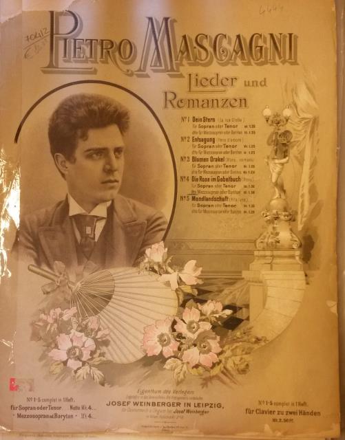 DIE ROSE IM GEBETBUCH ("Rosa"). Riduzione per Canto (Mezzo Soprano …