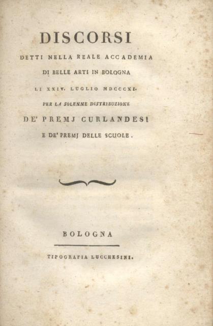 DISCORSO SOPRA UN QUADRO DEL CAVALIERE LANDI E UNO DEL …