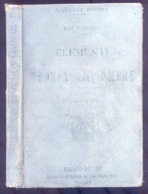 ELEMENTI DELLA TEORIA DELLE OMBRE.