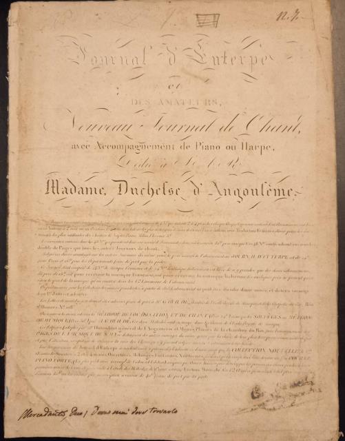 ELISA E CLAUDIO (1821). Duetto "Dove mai dove trovarlo". Riduzione …