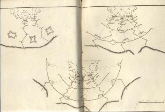 ESSAI GÉNÉRAL DE FORTIFICATION ET D'ATTAQUE ET DÉFENSE DES PLACES. …