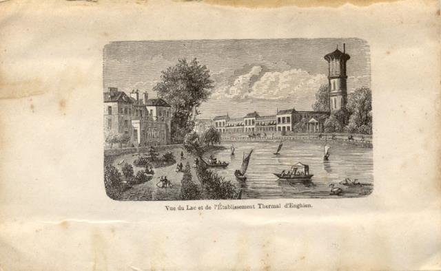 ÉTABLISSEMENT THERMAL D'ENGHIEN-LES BAINS. Guide du baigneur. Saison de 1863.