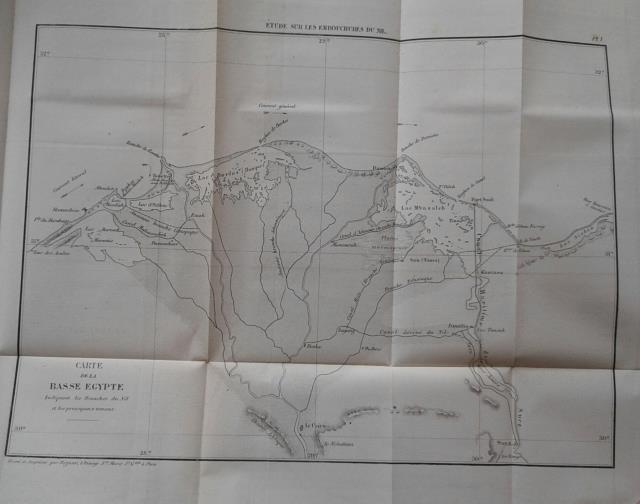 ÉTUDE SUR LES EMBOUCHURES DU NIL. Et sur les changements …