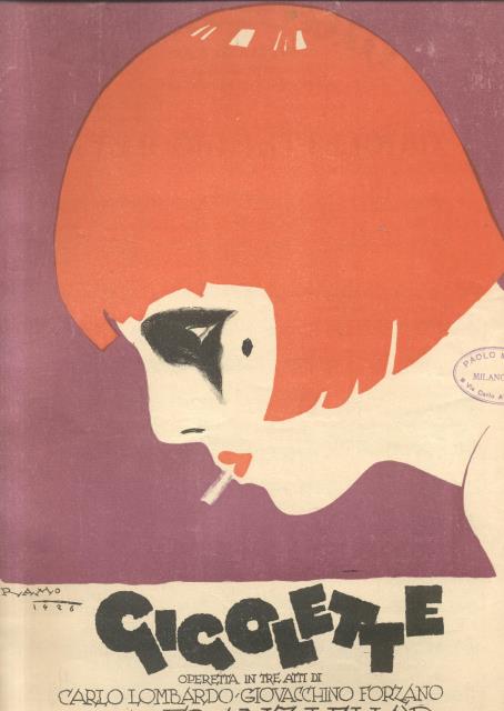 GIGOLETTE (1926). Operetta in tre atti di Carlo Lombardo e …