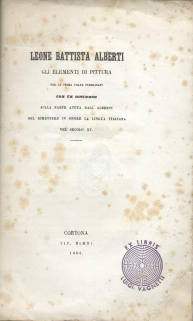 GLI ELEMENTI DI PITTURA. Per la prima volta pubblicati con …