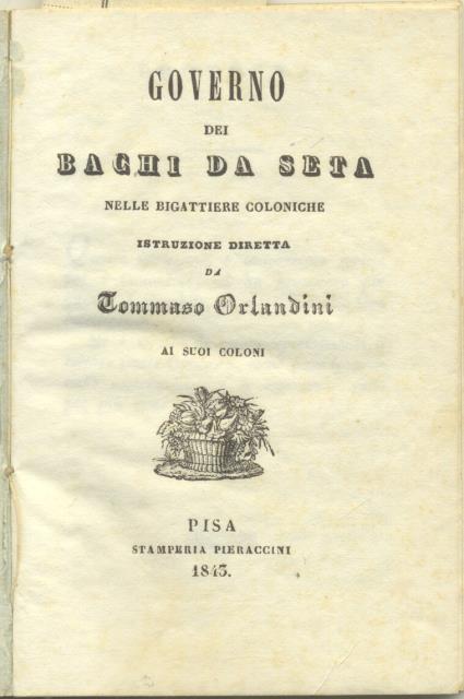 GOVERNO DEI BACHI DA SETA NELLE BIGATTIERE COLONICHE. Istruzione diretta …