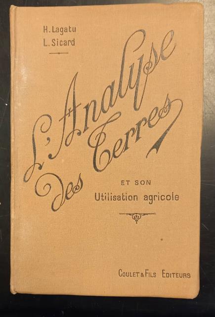Guide pratique et élémentaire pour l'analyse des terres et son …