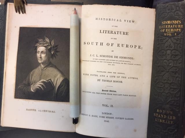 HISTORICAL VIEW OF THE LITERATURE OF THE SOUTHERN EUROPE. Translated …