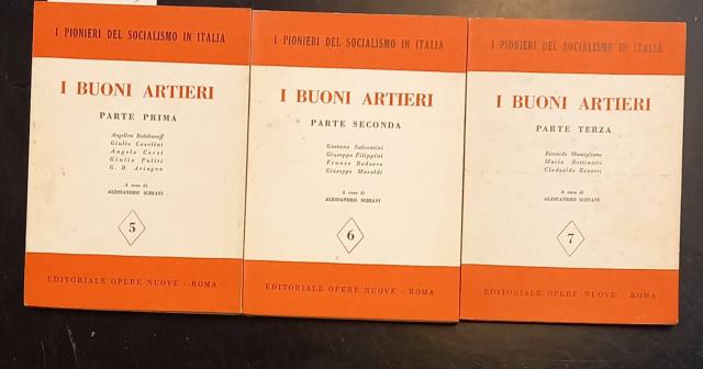 I BUONI ARTIERI. I pionieri del socialismo. 1957-1958.