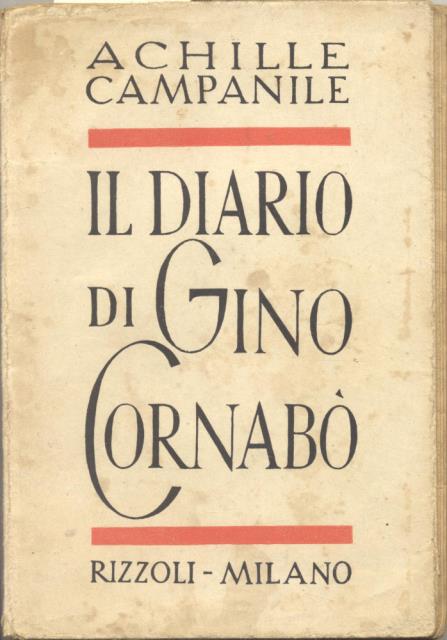 IL DIARIO DI GINO CORNABÓ.