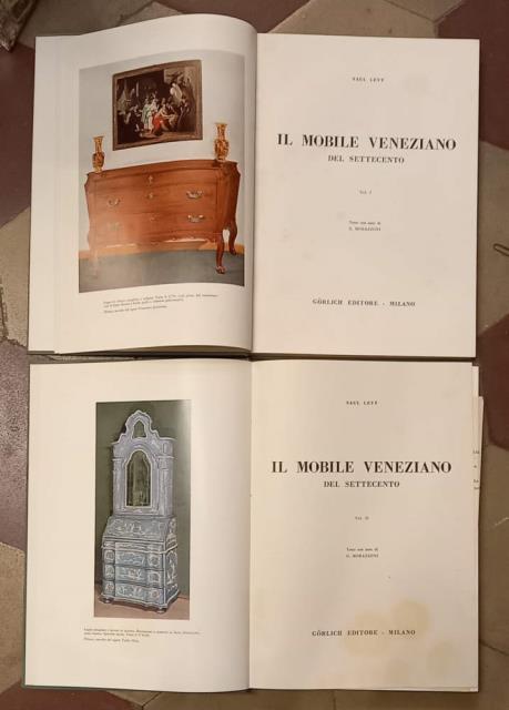 IL MOBILE VENEZIANO DEL SETTECENTO. Testo con note di G. …