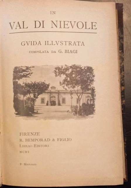 IN VAL DI NIEVOLE. Guida illustrata.
