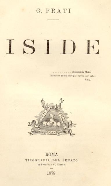 ISIDE. Liriche.