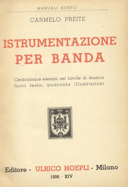 ISTRUMENTAZIONE PER BANDA.