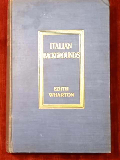 ITALIAN BACKGROUNDS. Illustrated by E.C. Peixotto.