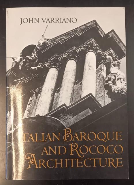 ITALIAN BAROQUE AND ROCOCO ARCHITECTURE.