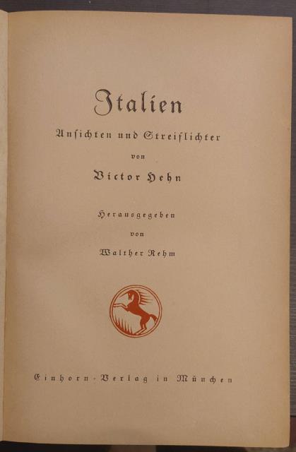 ITALIEN. Ansichten Und Streiflichter. 1930 circa.