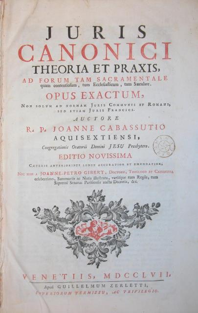 JURIS CANONICI THEORIA ET PRAXIS. Ad Forum tam sacramentale quam …