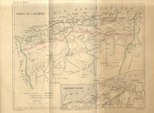 L'ALGÉRIE. Impressions de voyage, 17 mars - 4 juin 1873. …