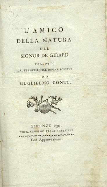 L'AMICO DELLA NATURA.