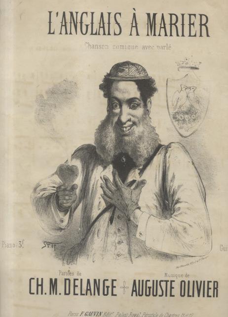 L'ANGLAIS À MARRIER. Chanson comique avec parlé. Paroles de C.M.Delange. …