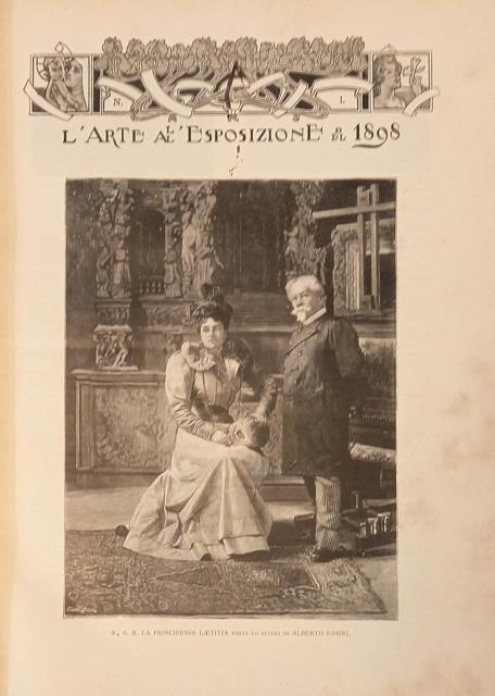 L'ARTE ALL'ESPOSIZIONE DEL 1898. Direttore Luigi Roux.