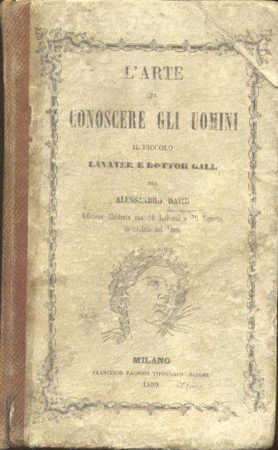 L'ARTE DI CONOSCERE GLI UOMINI. Il piccolo Lavater e Dottor …